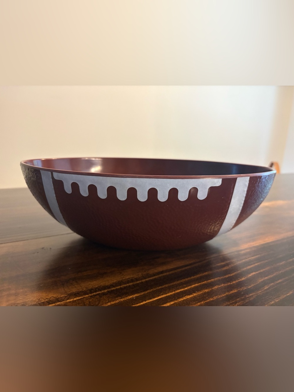 Football Shaped Serving Bowl
